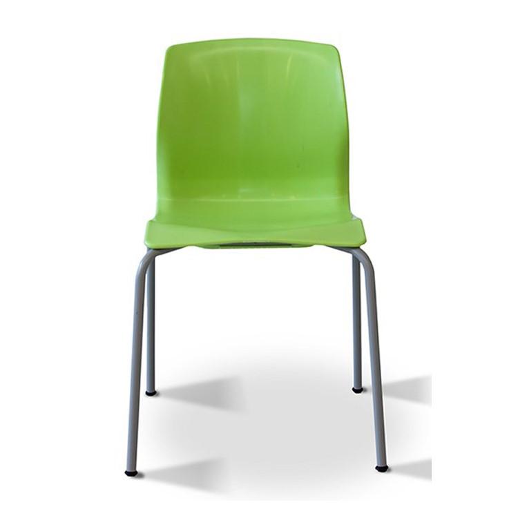 green seed sit chair in white background