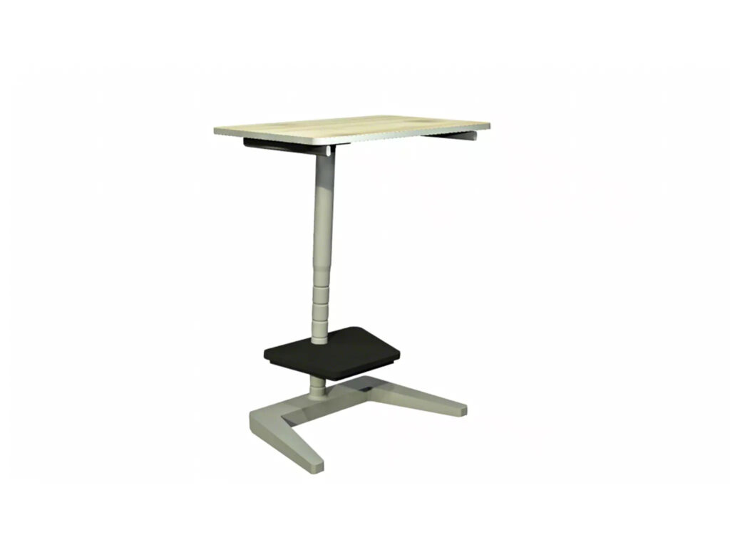 Opti+ student desk in white background