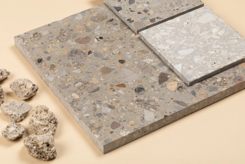 euval terrazzo material in table top image